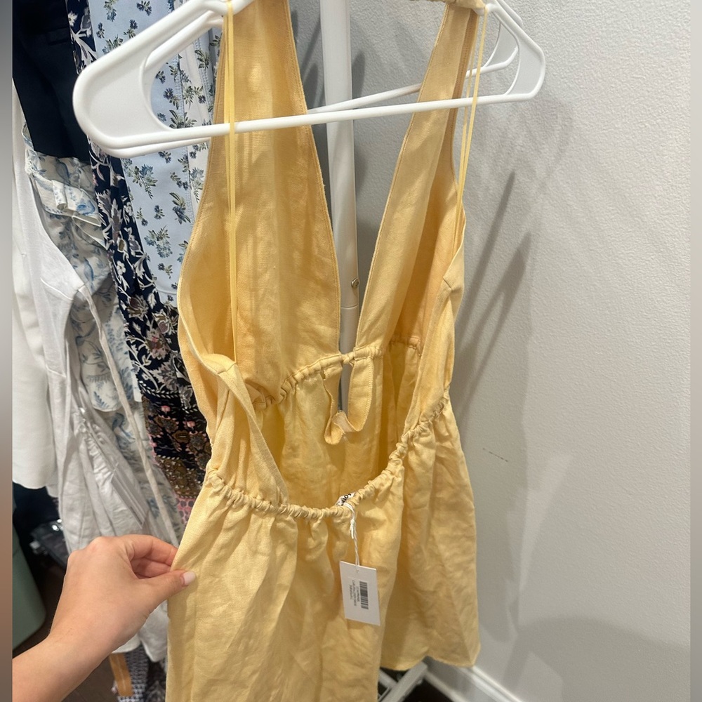 REFORMATION Carlena Linen Dress - Picture 4 of 4